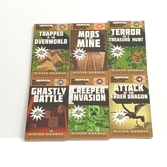 Minecrafters The Unofficial MINETRAPPED ADVENTURE SERIES - Picture 3 of 6